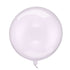 Прозрачен PVC балон сфера, лилав, 40 см