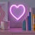Деня на Влюбените - Светещо Сърце в Неонова Светлина - Emotions Factory