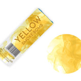 Colored smoke bomb with yellow smoke, 11.5 cm