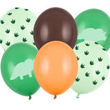 Dinosaur Balloons Set, (6pcs/pack)