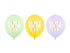 Balloons 30 cm, Happy Birthday, mix (1 pkt / 50 pc.)