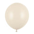 Голям латексов балон, телесен пастел, 43см