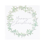 Луксозни Салфетки - Коледни Салфетки Коледен Венец Merry Christmas - emotionsfactory.bg
