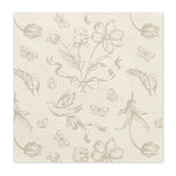 Party napkins with floral motifs (12 pcs/pack)