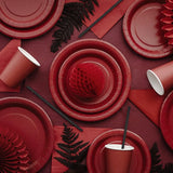 Party napkins, dark red (20 pcs/pack)