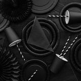 Party napkins, black (20 pcs/pack)