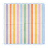 Party Napkins, Multicolored Stripes (20 pc/pack)