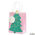 Торбичка за Подаръци Коледна Елха (14x20.5x8см)