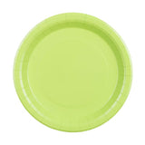 Solid Color Party Plates - Light Green, 23cm (6pcs/pack)