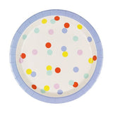 Парти чинии Confetti 23 см mix (1 pkt / 6 pc.)