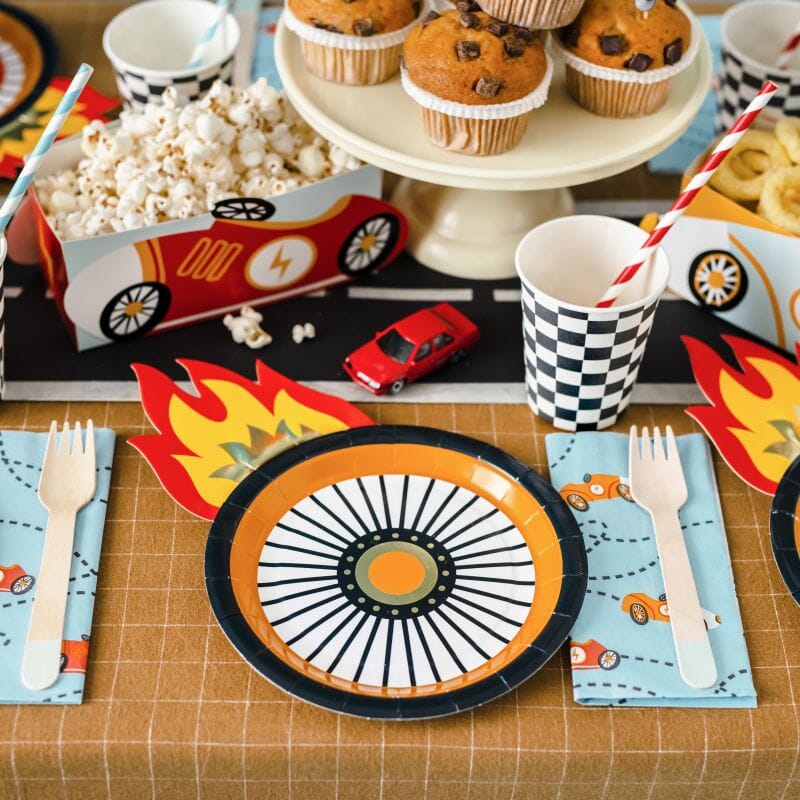 Hot Wheels - Парти Чинии Състезателни Коли - еmotionsfactory.bg