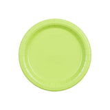 Solid Color Party Plates - Light Green, 18cm (6pcs/pack)