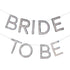 Надпис за Моминско Парти "Bride To Be", сребро