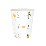 Paper Cups Daisy (8pcs/pack)