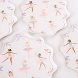 Ballerina Party Plates (8 pcs)