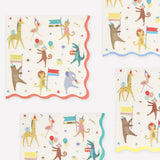 Circus Animals Party Napkins (16 pcs/pack)