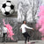 Футболна топка с розов или син прах за разкриване пола на бебето -  Boy or Girl