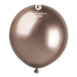 Large balloon, chrome rose gold - 48cm