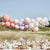 Арка от Балони в Розово, Синьо и Бежово от 60 балона