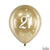 Парти Артикули 21 Рожден Ден | Балони Хром Златно 21 | Emotions Factory