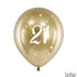 Бляскави Латексови Балони Хром за 21-ти Рожден Ден