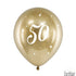 Бляскави Латексови Балони Хром за 50-ти Рожден Ден