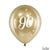 Парти Артикули 90 Рожден Ден | Балони Хром Златно 90 | Emotions Factory