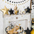 Украса за Рожден Ден - Висящи Златни Звезди за Украса - Картонени Звезди в Различни Размери в Златно - Emotions Factory