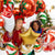 Коледна Украса | Фолио Балон Candy в Зелено и Бяло | Emotions Factory