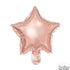 Мини Фолио Балон Звезда за Декорация, розово злато