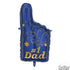 Фолиo Балон за Баща с Надпис "#1 Dad" - 46 x 86.5см