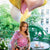 Голям Фолиo Балон Сърце Розово, сатен - 75x64,5см