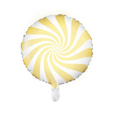 Foil Balloon Lollipop, yellow - 45cm