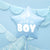 Украса за Погача и за Посрещане на Бебе - Украса за Новородено Бебе Момче - Син Балон Звезда с Надпис It's a Boy - Emotions Factory