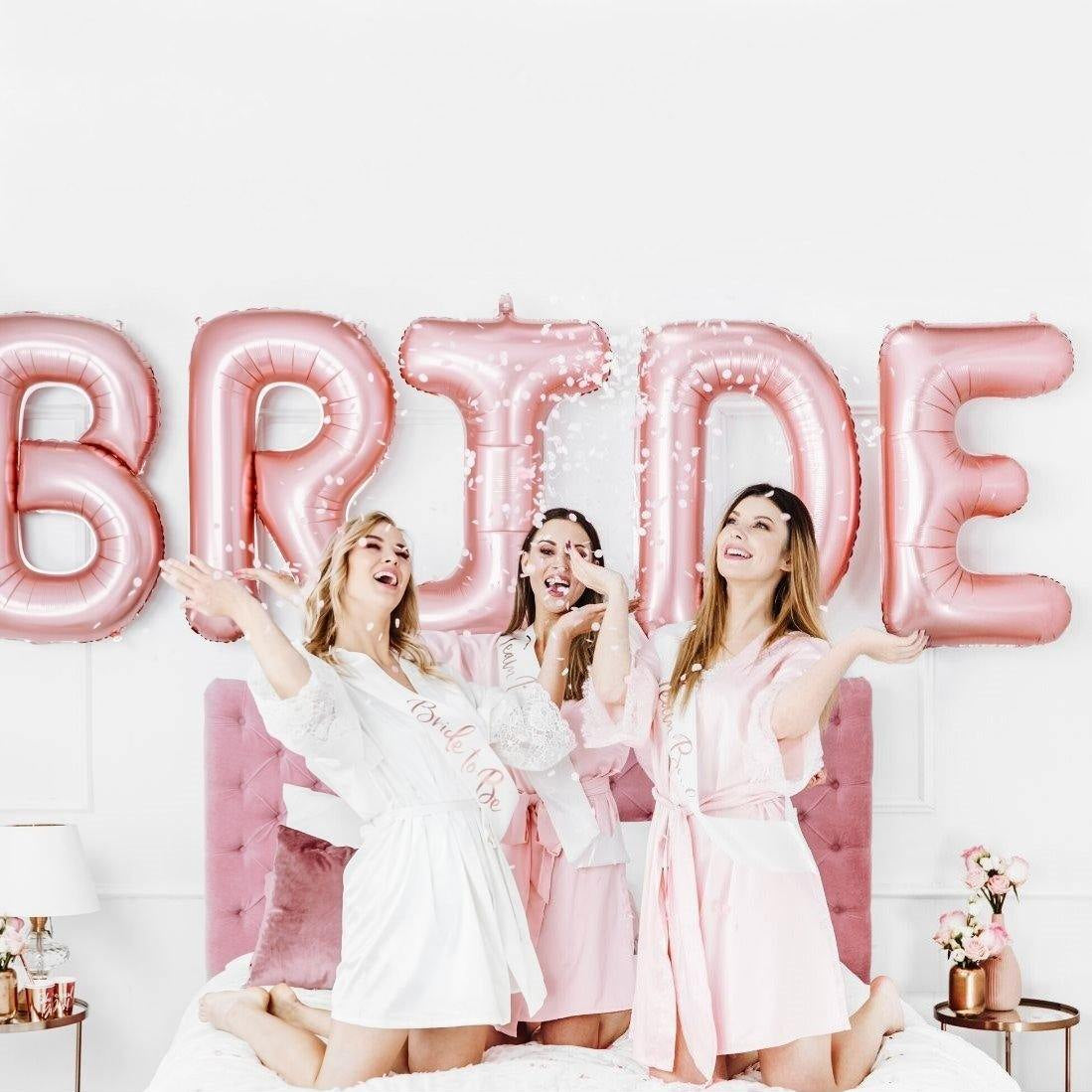 Giant Balloon Sign for a Bachelorette Party "Bride"