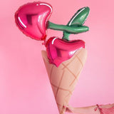 Foil Balloon "Cherry" - 88x73cm