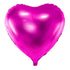 Фолиев Балон Сърце Тъмно Розово - 45 см