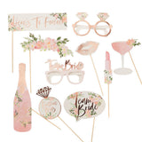 Photo accessories for photos with flowers "Team Bride"
