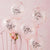 Прозрачни Балони с Конфети в Розово и Розово-Златно 