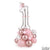 Комплект от балони за първи рожден ден на момиче - Комплект балони One Today в розово и розово злато