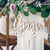 Декоративен гирлянд от евкалиптови листа за сватба