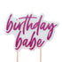 Забавна Свещ за Торта "Birthday Babe"
