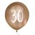 Украса с Балони за 30-ти Рожден Ден - Изненада за 30-ти Рожден Ден - Балони за 30-ти Рожден ден злато - Emotions Factory