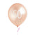 Украса с Балони за 50-ти Рожден Ден / Юбилей - Изненада за 60-ти Рожден Ден - Балони за 50-ти Рожден ден в розово злато - Emotions Factory