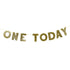 Блестящ Надпис за Първи Рожден ден "One Today"