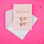 Картички Рожден Ден I Забавна Розова Картичка "Best Friend?" | Emotions Factory