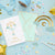 Поздравителна Картичка за Бебе Момче с Висяща Декорация - Добре Дошло Бебе - Картичка за бебе