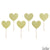 Украса за Маса | Блестящи Златни Топери за Мъфини I Emotions Factory
