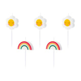 Fun Cake Candles "Daisy" (5pcs/pack)