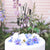 Украса за Торта - Идеи за Сватба - Украса за Сватба - Сватбен Ден - Годежно Парти - Аксесоари за Сватба - Топер за Сватба - Стилна Декорация за Торта в Сребърно 